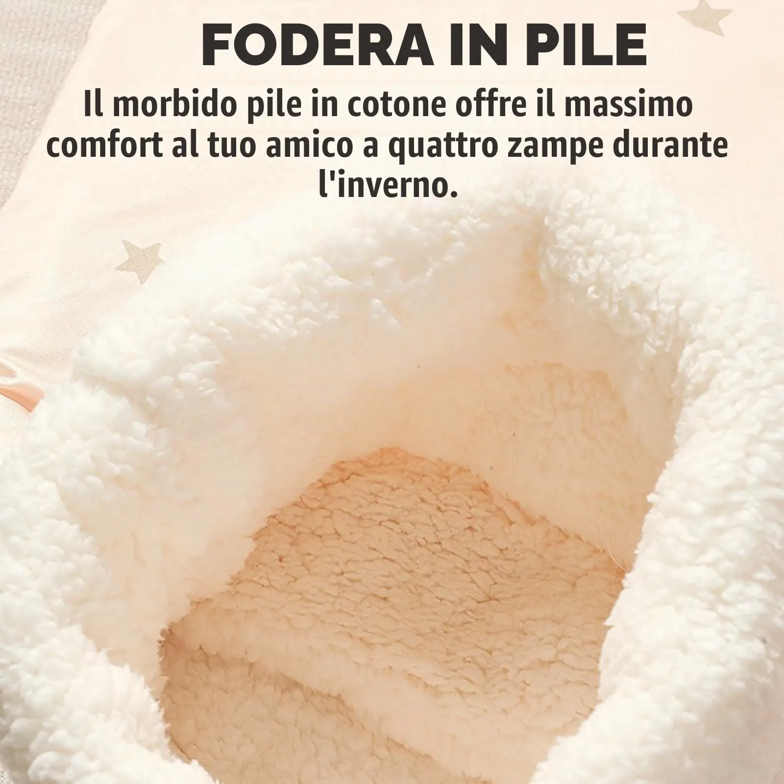 FOSDICK Sacco a Pelo per Gatti, Cuccia Gatto Spessa, Calda Cuccia per Gatti - immagine 4