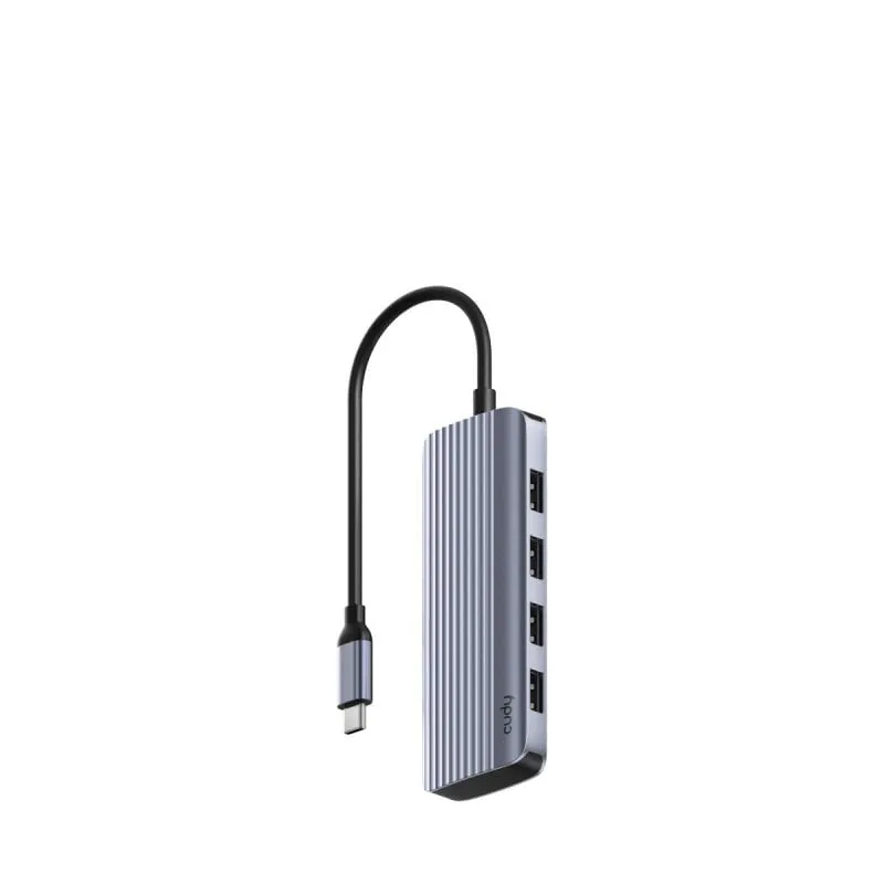 Hub Cudy 6 porte 5000 Mbps modello UH500 con HDMI USB-C USB-A, 120 Hz - immagine 1