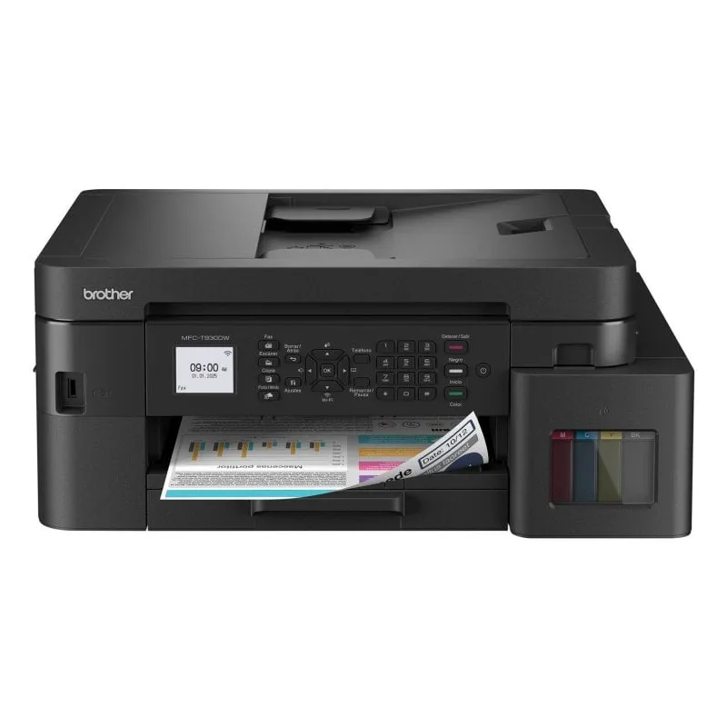 Multifunzione Brother MFC-T930DW Inkjet Colore WiFi Ethernet Duplex LCD ADF - immagine 1