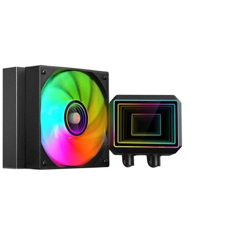 Refrigerazione Liquida Mars Gaming ML-TWO120 120mm 1 Ventola ARGB Infinity Mirror - immagine 1