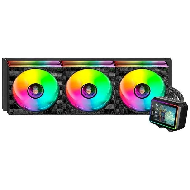 Refrigerazione Liquida Mars Gaming Ml-visionii360 360mm 3 Ventole ARGB IPS - immagine 1