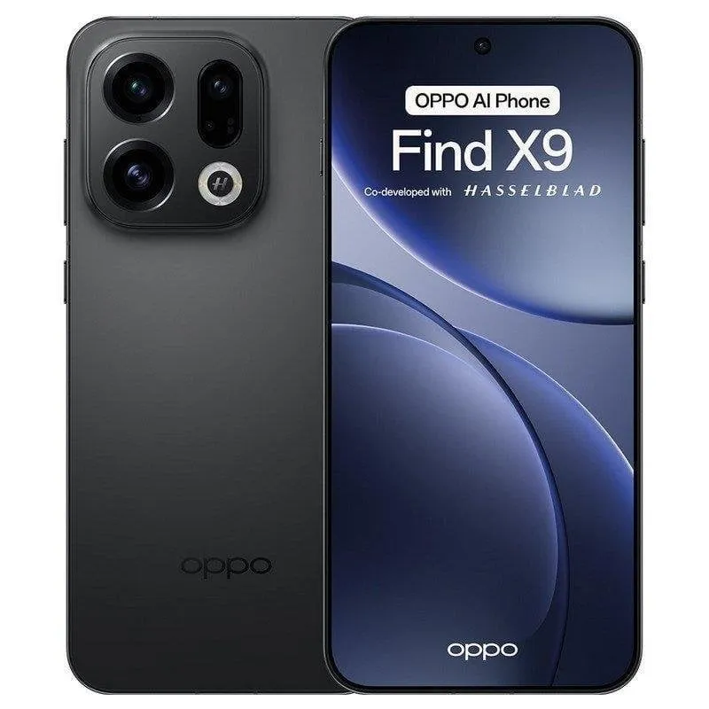 OPPO Find X9 12GB 512GB 6.59" AMOLED 5G Dual SIM Batteria 7025mAh IP68 Android 16 Nero - immagine 1