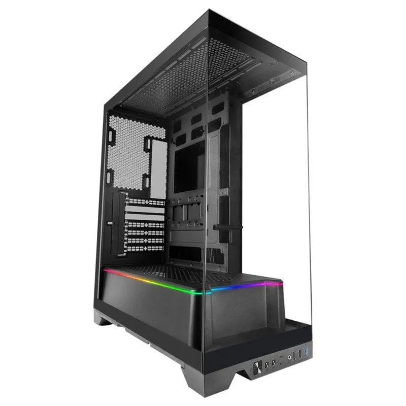 Case Mars Gaming MC-PRISMA ATX Triplo Vetro Temperato ARGB Nero - immagine 1