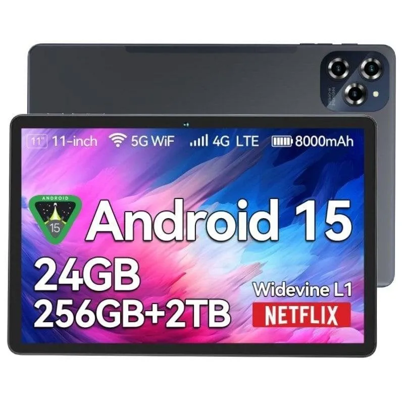 Tablet KINGRID W90 4G 11" 24GB 256GB Grigio - immagine 1