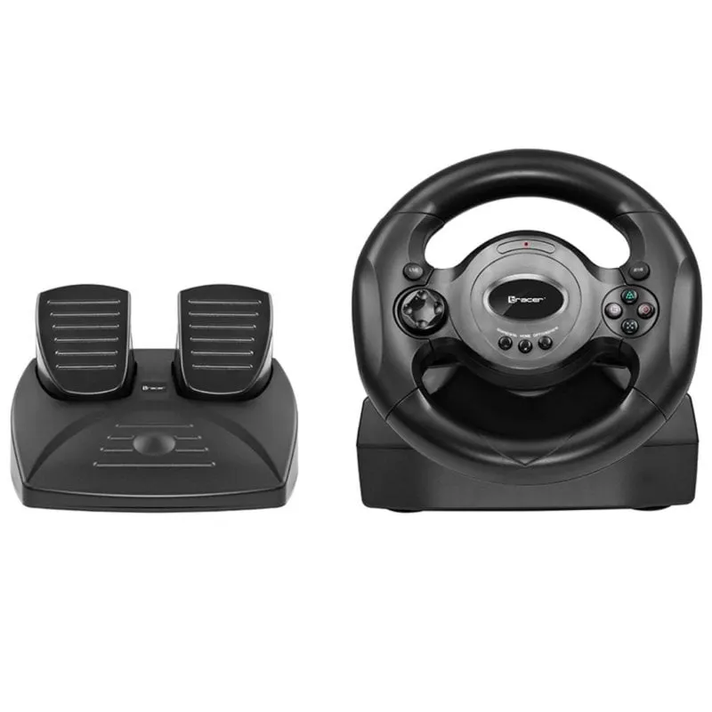 Volante Tracer Rayder 4 in 1 180° PC PlayStation Xbox One Nero Cablato - immagine 1