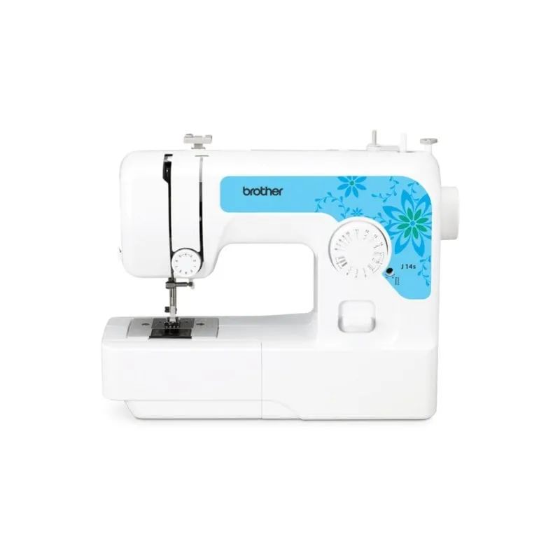Macchina da cucire Brother J14S bianca 14 programmi LED ojal 4-step - immagine 1