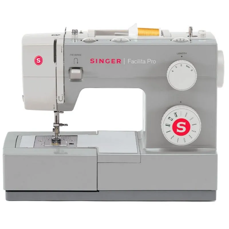 Macchina da cucire SINGER Facilita Pro 4411 grigia elettrica 10 punti - immagine 1
