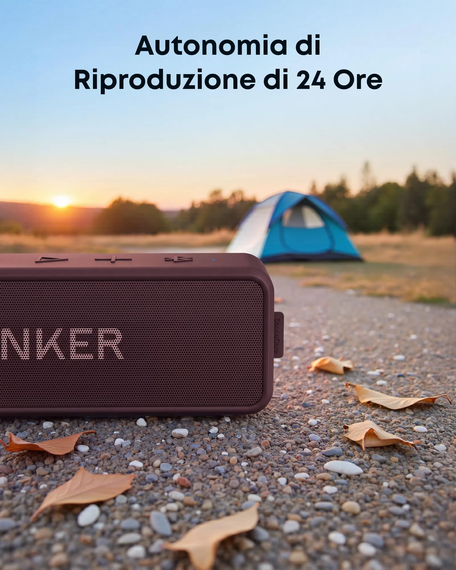 Soundcore 2 di Anker, Cassa Bluetooth Portatile 12 W, IPX7, 24 Ore - immagine 6