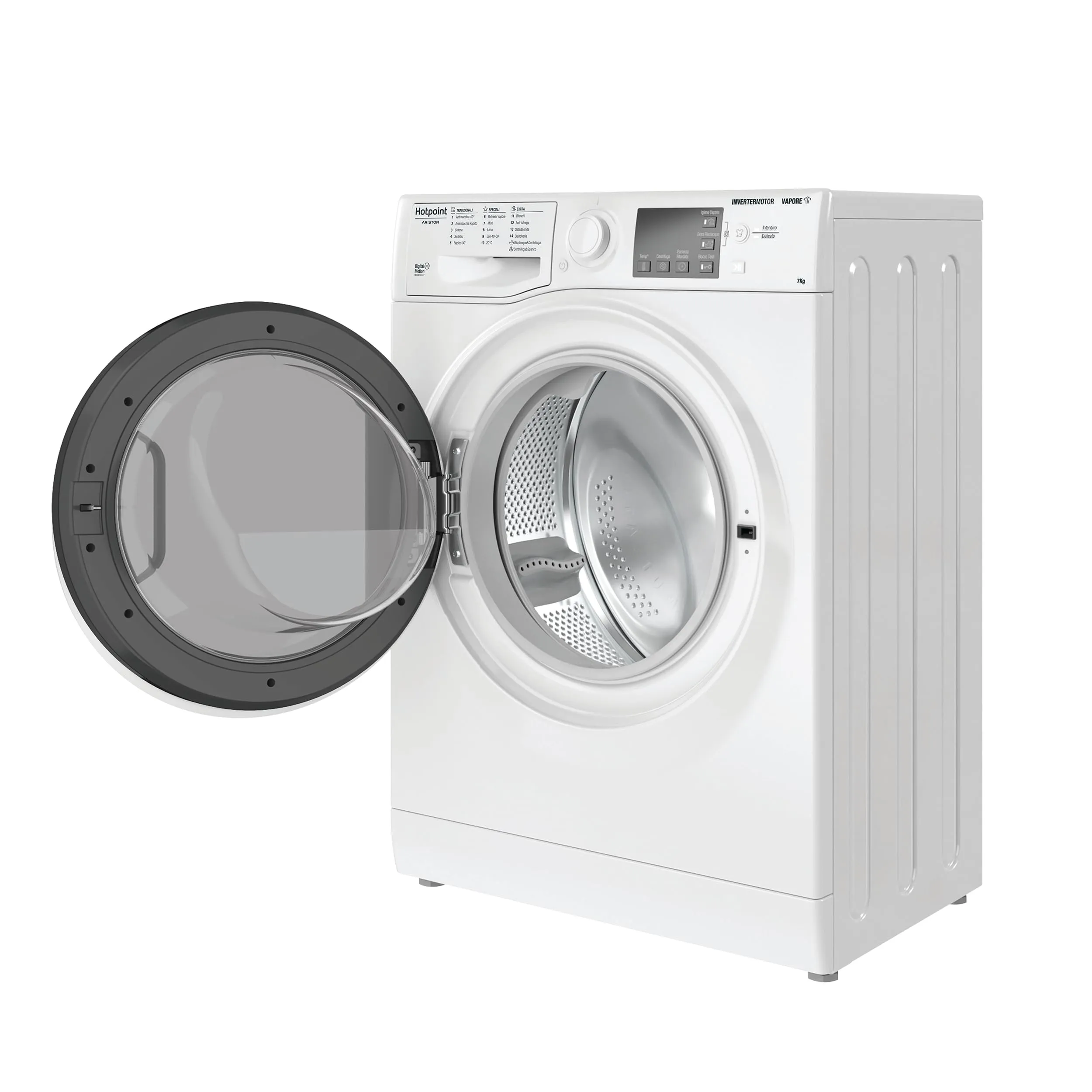 Hotpoint Ariston RSSG 726D IT - Lavatrice 7kg Slim, Classe A - immagine 3