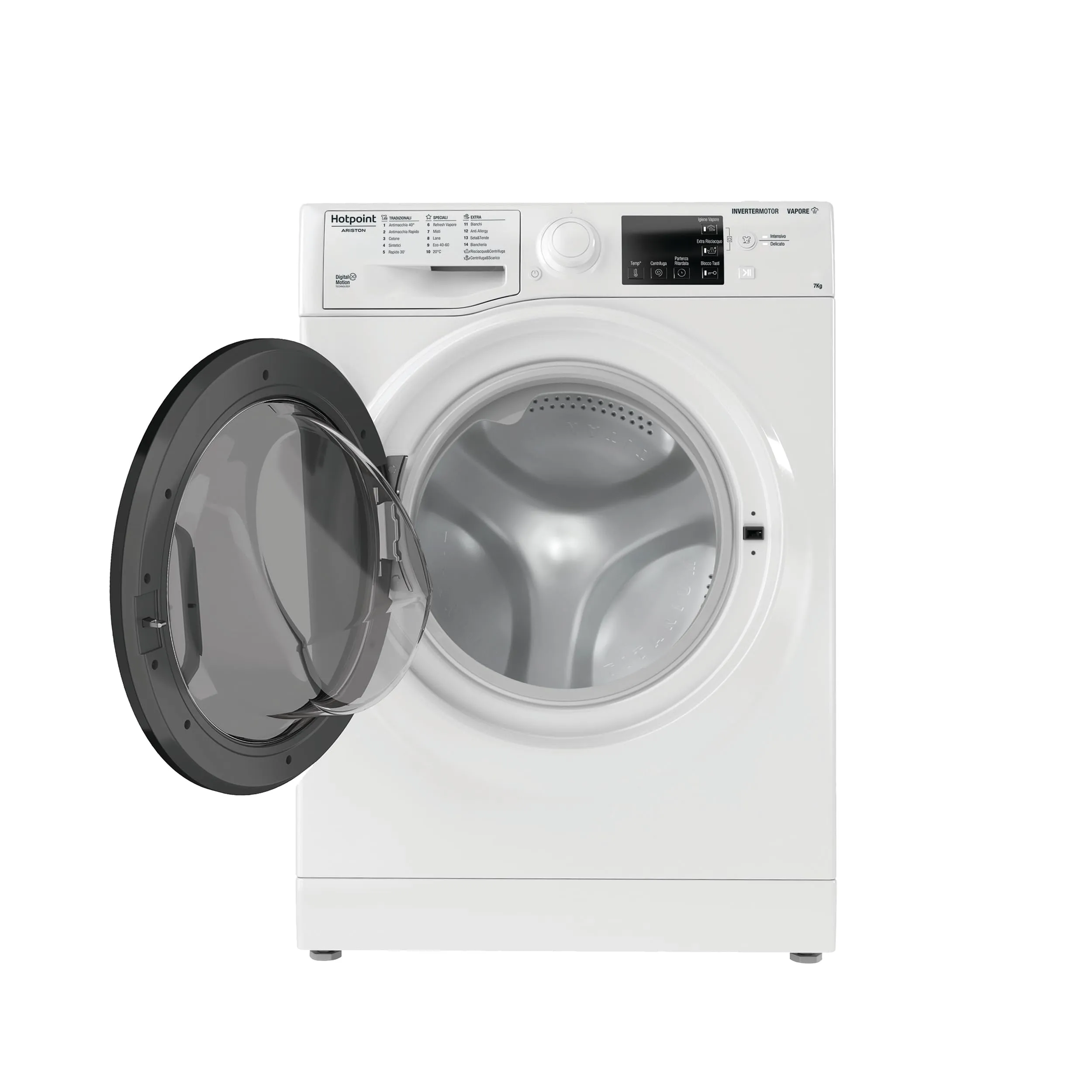 Hotpoint Ariston RSSG 726D IT - Lavatrice 7kg Slim, Classe A - immagine 5