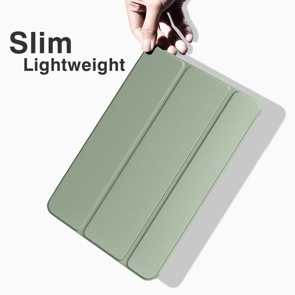 MoKo Cover per iPad 9a/8a/7a Gen 10,2" 2021/2020/2019, Verde Salvia - immagine 8