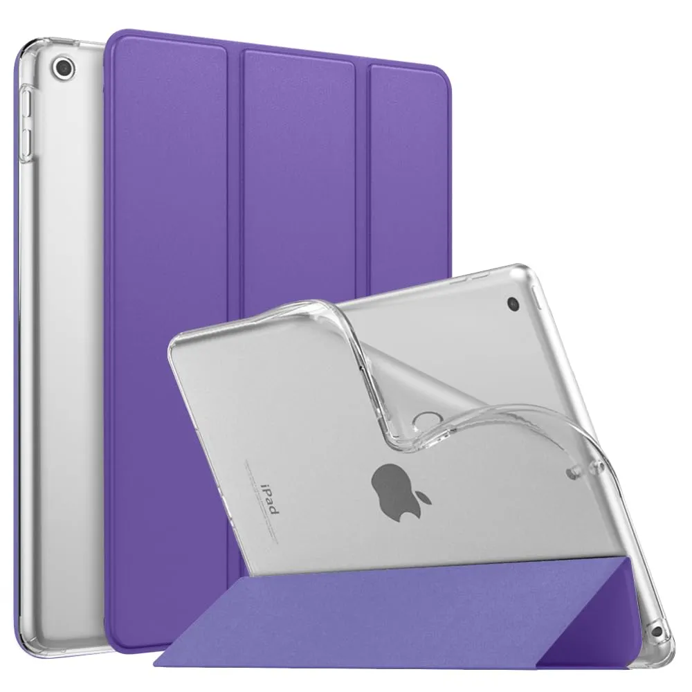 MoKo Cover per iPad 9a/8a/7a Gen 10,2" 2021/2020/2019, Viola Profondo - immagine 1