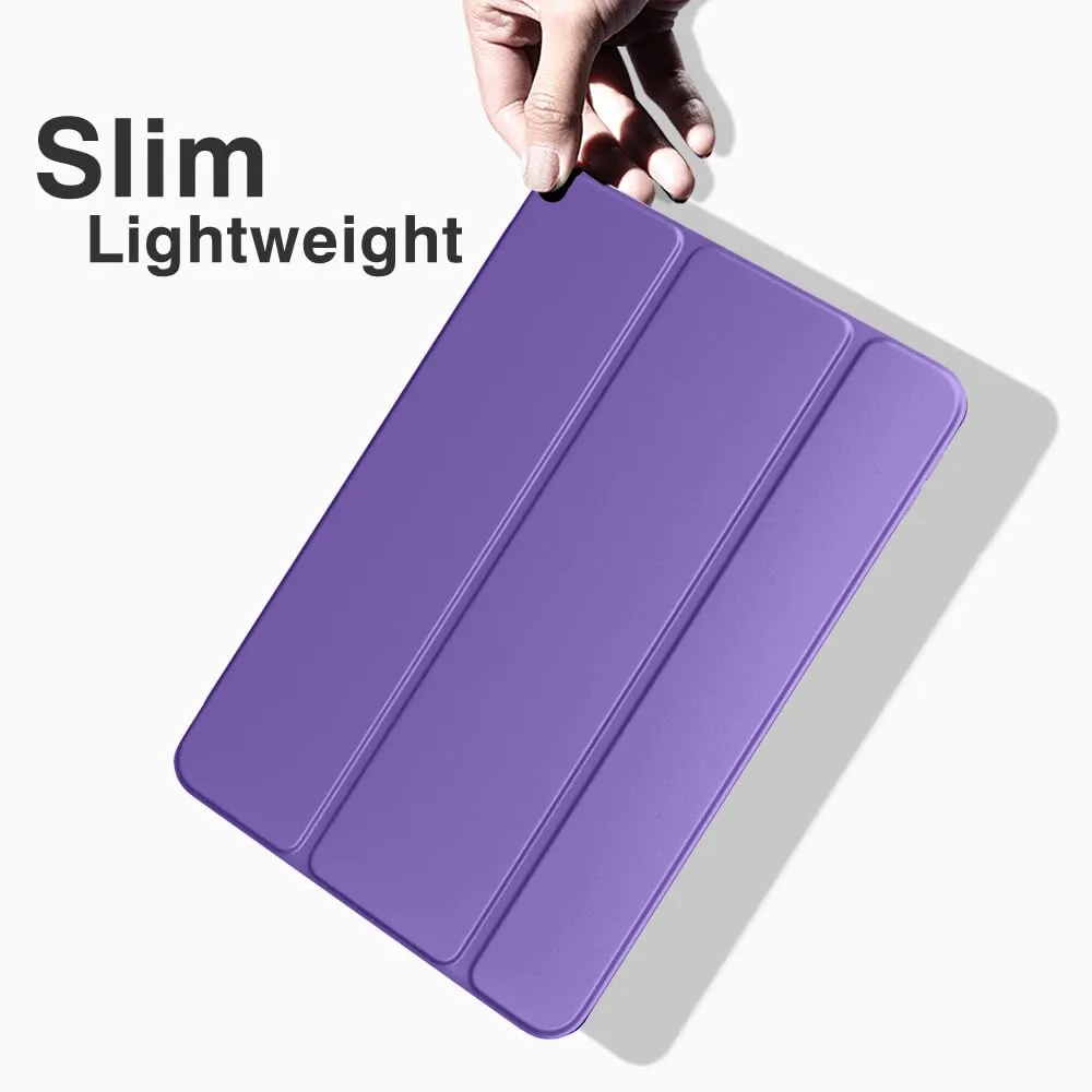 MoKo Cover per iPad 9a/8a/7a Gen 10,2" 2021/2020/2019, Viola Profondo - immagine 8