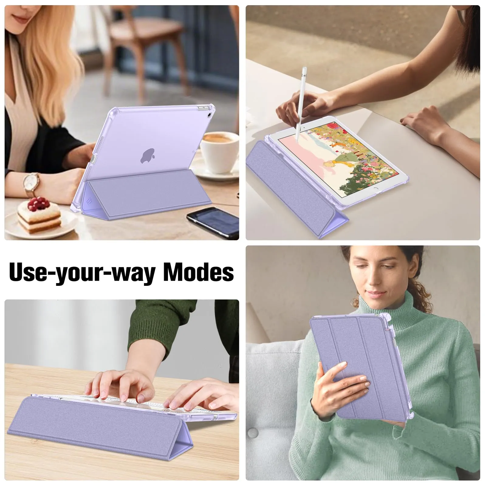 FINTIE Cover per iPad 9a/8a/7a Generazione 10,2 Pollici (2021/2020/2019) - immagine 9