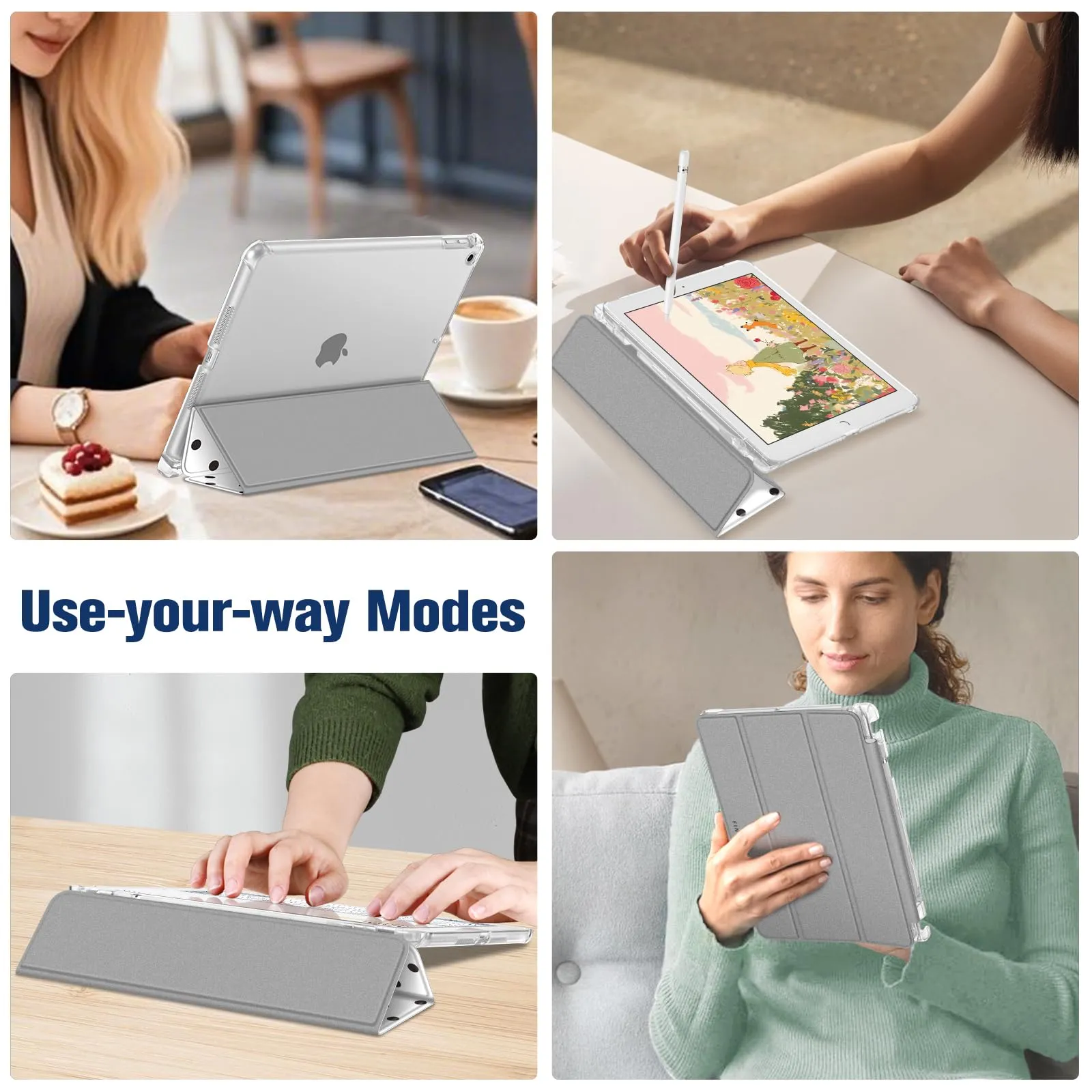 FINTIE Cover per iPad 9a/8a/7a Generazione 10,2 Pollici (2021/2020/2019) - immagine 9