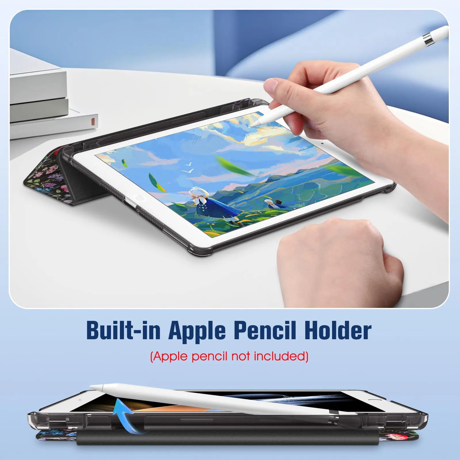 FINTIE Cover per iPad 9a/8a/7a Generazione 10,2 Pollici (2021/2020/2019) - immagine 5