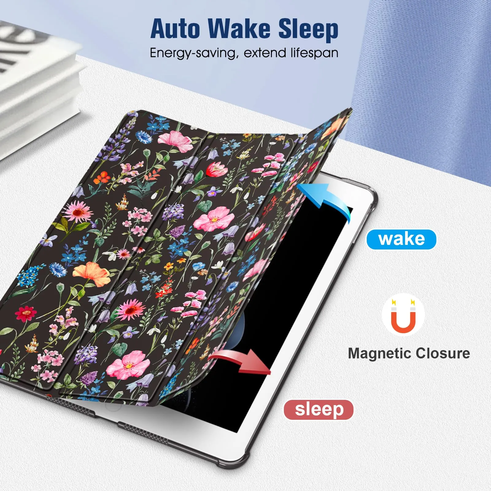 FINTIE Cover per iPad 9a/8a/7a Generazione 10,2 Pollici (2021/2020/2019) - immagine 8