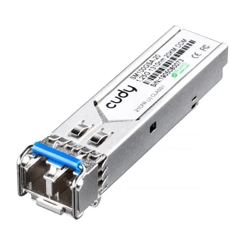 Scheda di rete Cudy SM100GSA-20 SFP 1250 Mbit/s Fibra Ottica 20 km - immagine 1