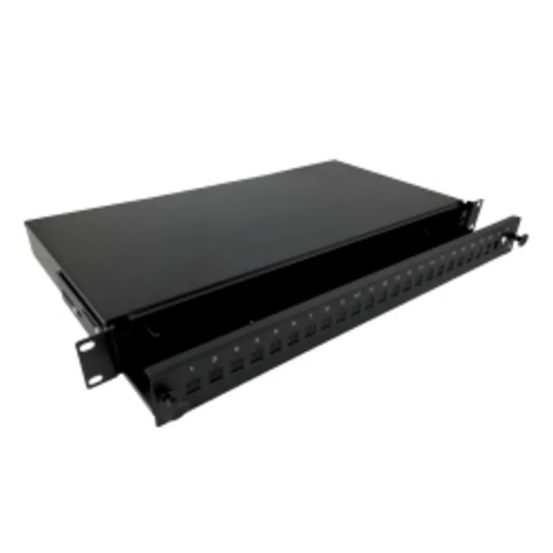 Pannello Patch Roline FOP-1U-24SCS-C Rack 1U 24 Porte Nero - immagine 1