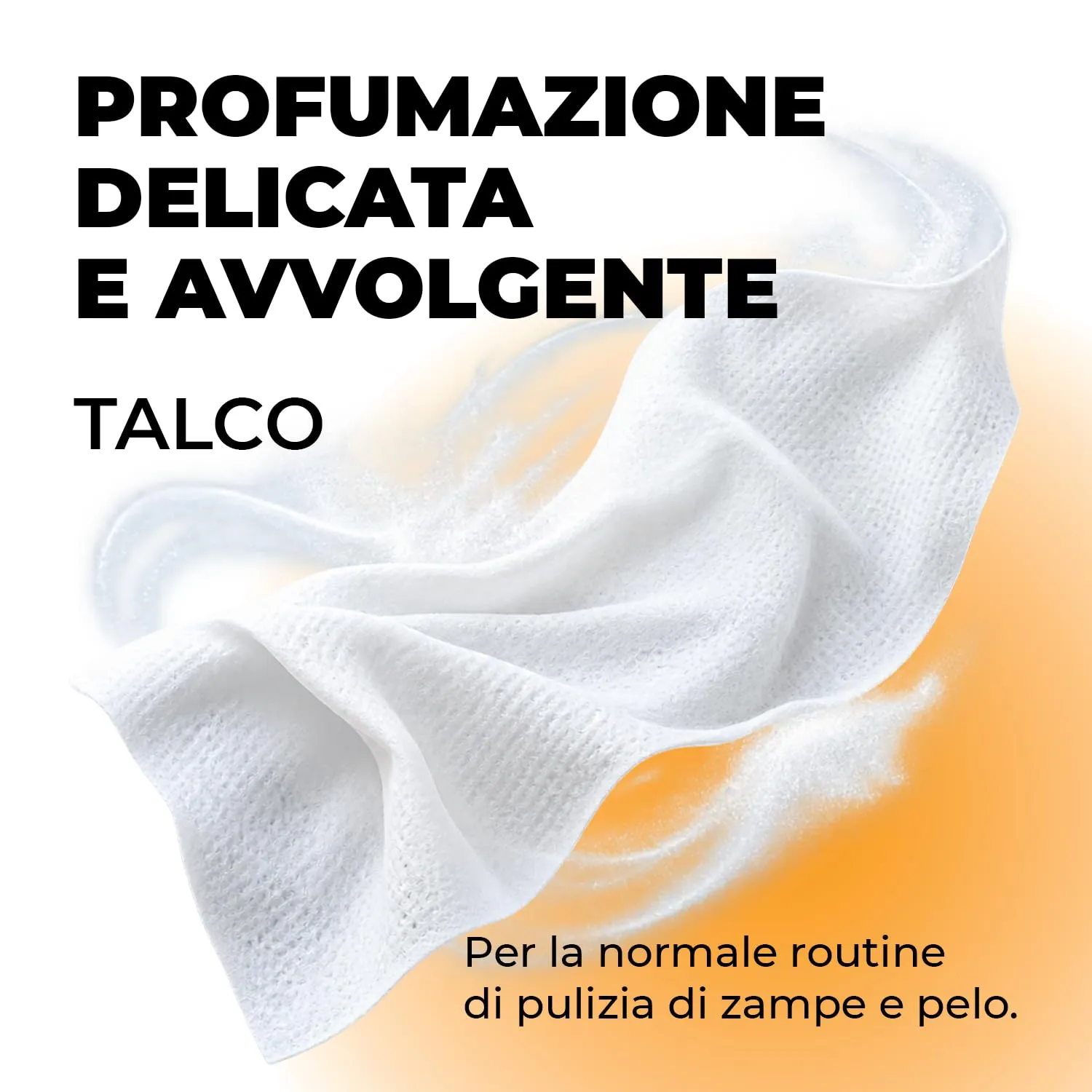ERRECHOME Wipy Salviettine Detergenti Cani e Gatti Talco,100 pz, 30 x 15 cm - immagine 5