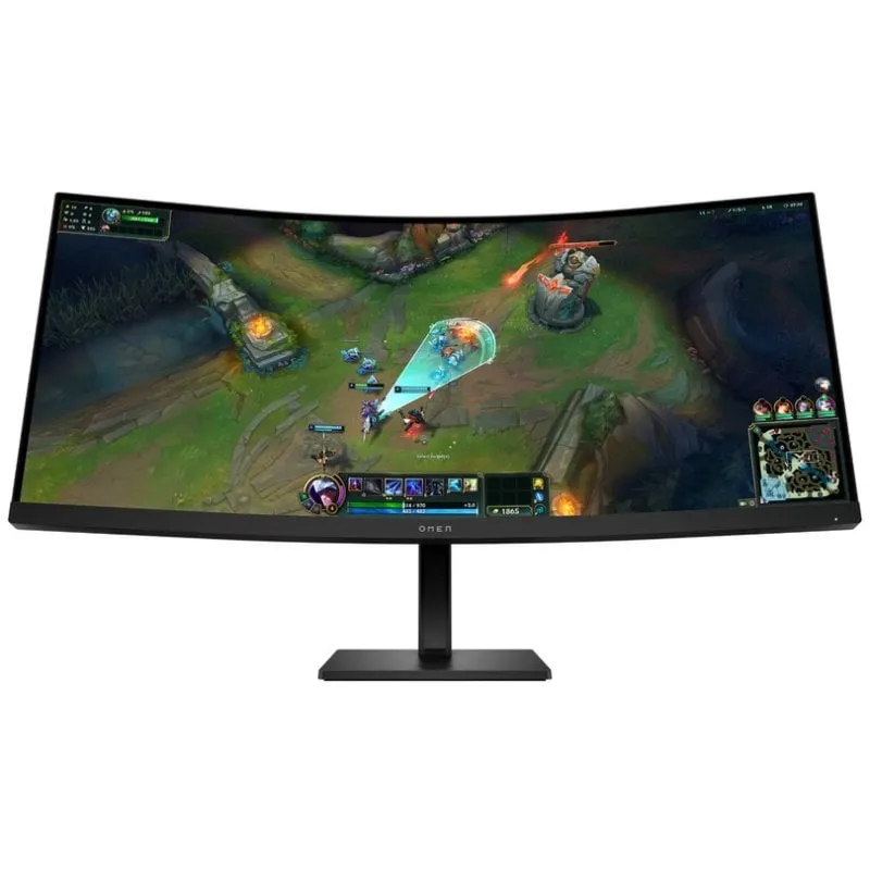 Monitor HP OMEN 34c G2 34" UltraWide QHD 180Hz VA Curvo HDR400 1ms Speaker - immagine 1