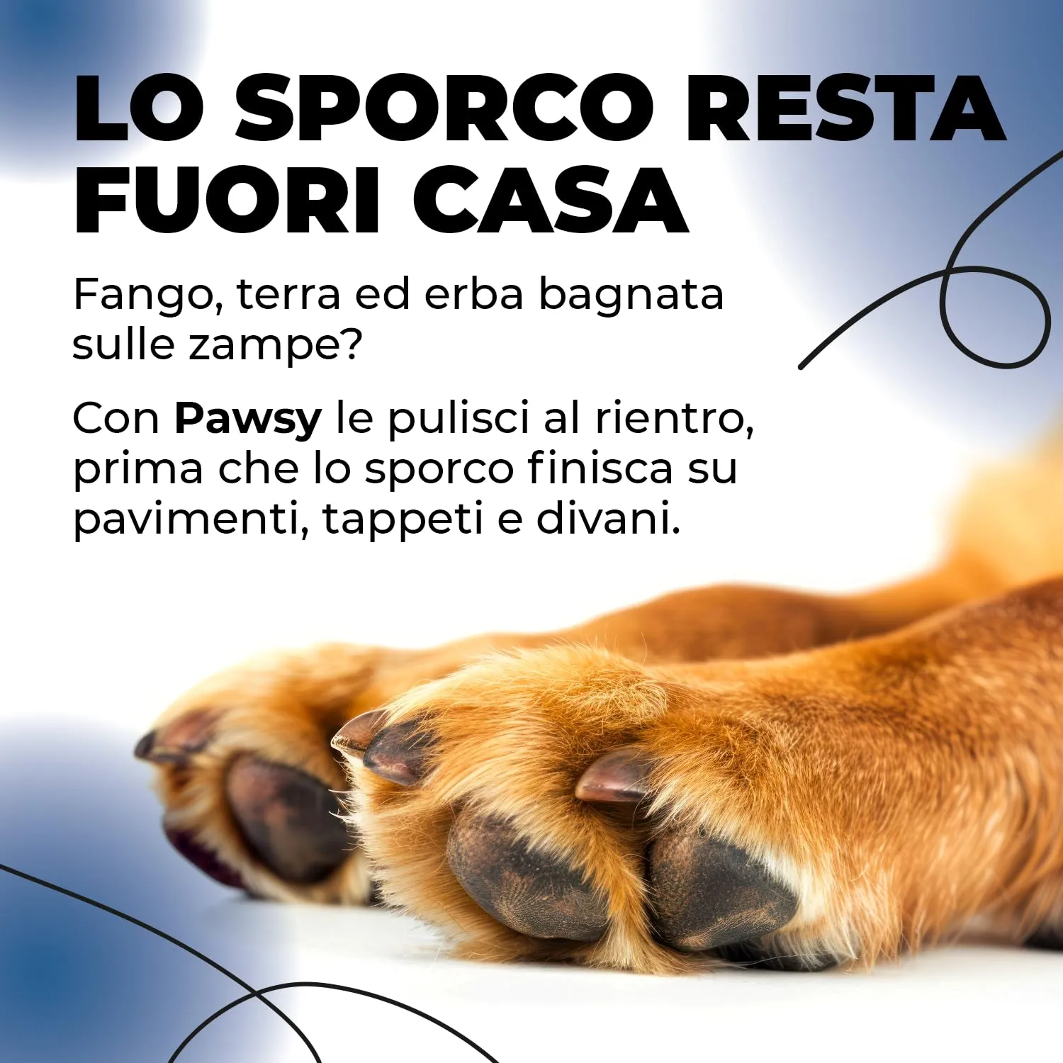 ErrecHome Pawsy Pulisci Zampe Cani e Gatti con Setole Morbide in Silicone - immagine 3
