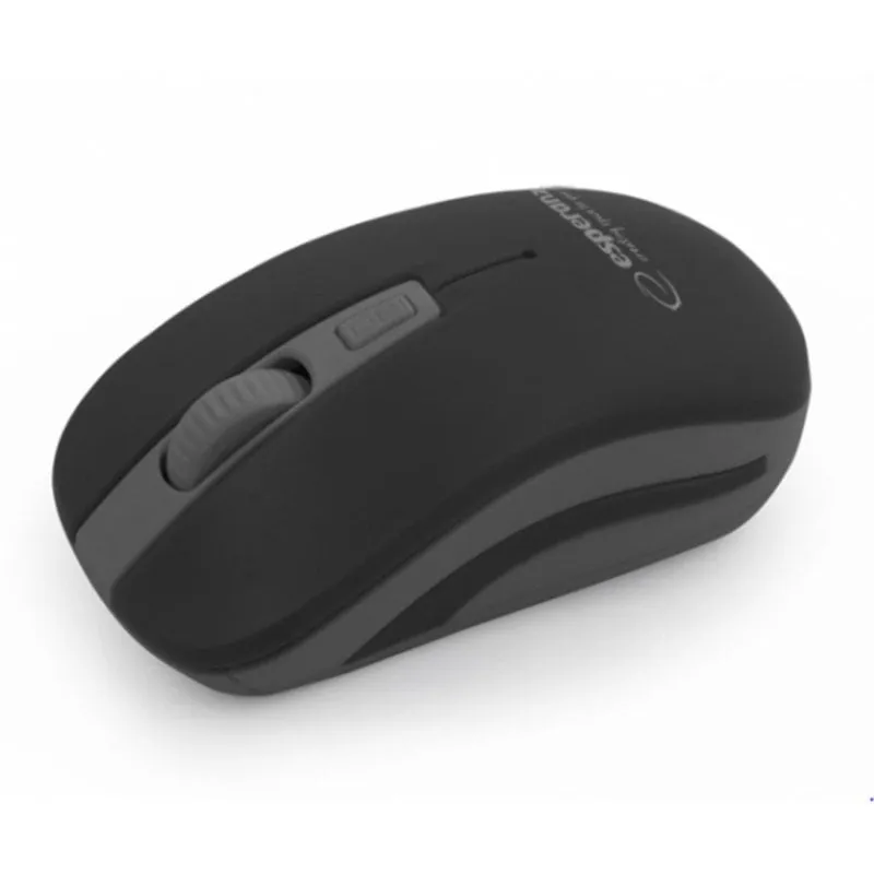 Mouse Esperanza EM126EK Wireless RF 1600 DPI Nero Grigio 4 Pulsanti - immagine 1