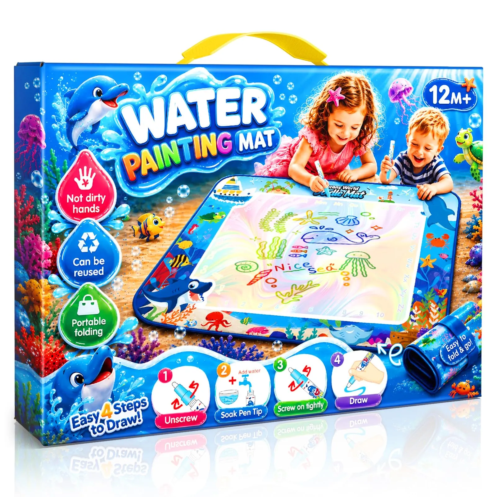 Giochi Bambini 2 Anni Tappetino Regalo Bimba 1 2 Anni Tappeto Magico - immagine 1