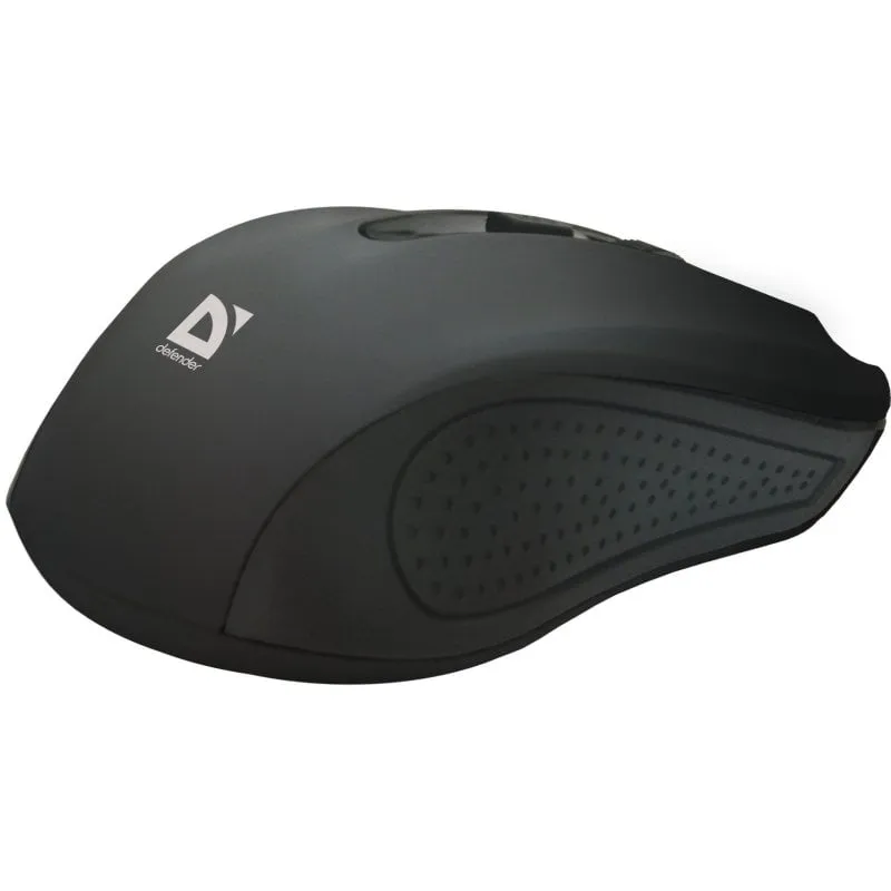 Mouse Defender Accura MM-935 Wireless 1600 DPI Nero Ambidestro Rotella - immagine 1