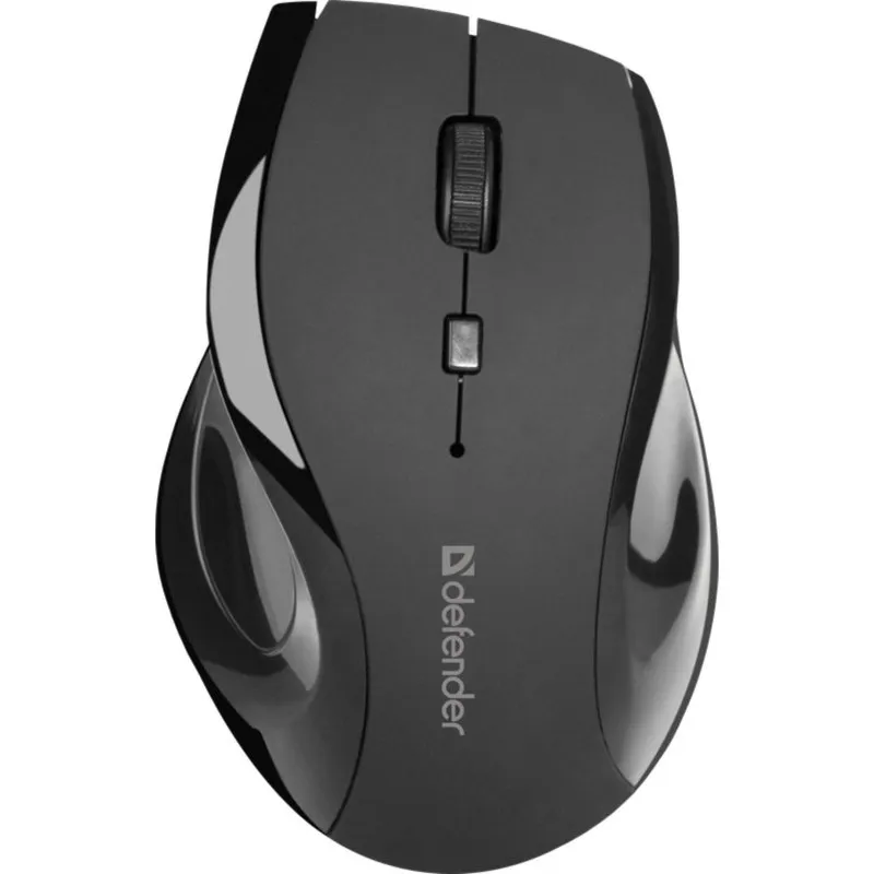 Ratón Defender ACCURA MM-295 Wireless 1600 DPI Nero Ergonomico 6 Tasti - immagine 1