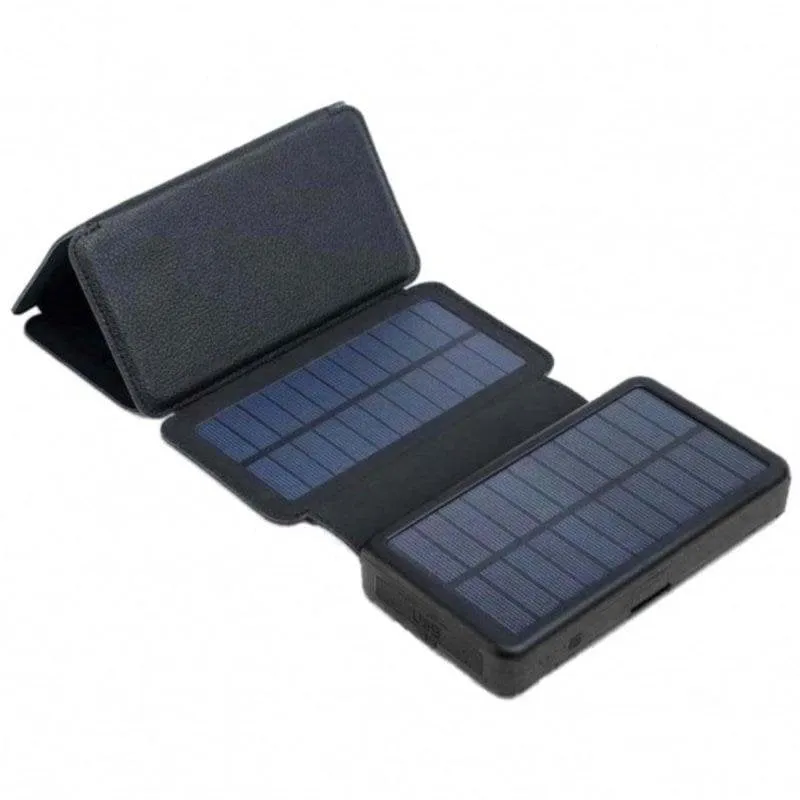 Stazione di energia PowerNeed ES20000B 9W 2 porte USB Caricatore solare Portatile Resistente all'acqua - immagine 1
