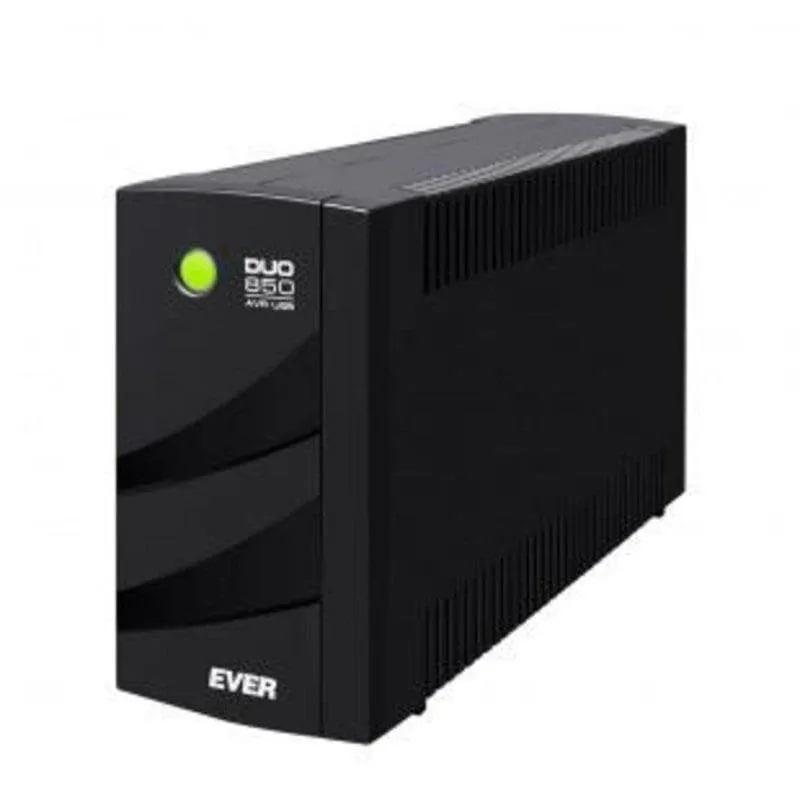 Sai Ever 850VA Batteria 2x12V Onda Senoide 6 Prese USB Torre - immagine 1