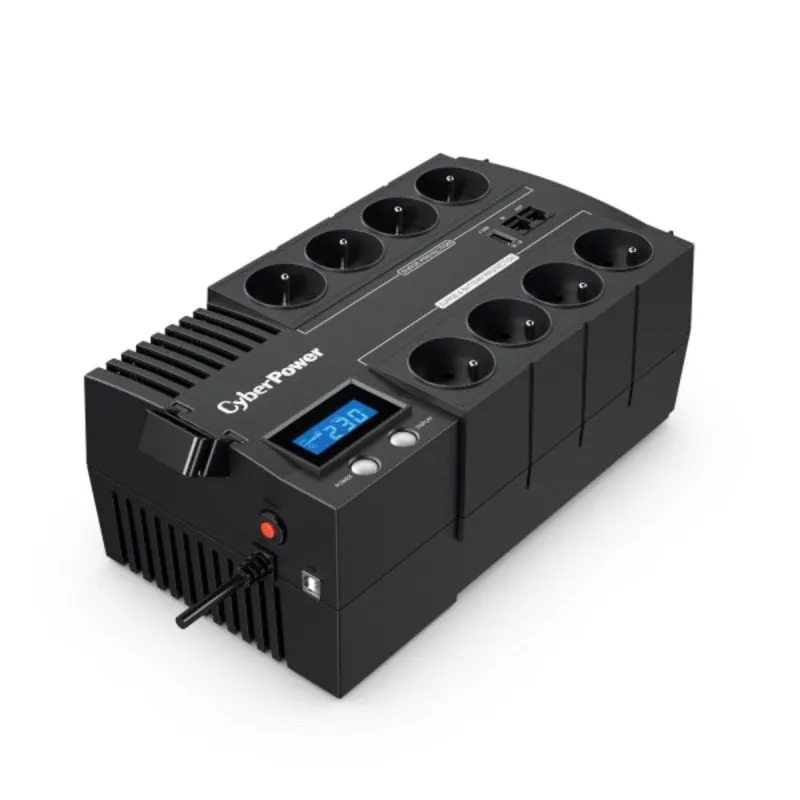 Sai CyberPower 1000VA Batteria Piombo Sigillata 6 Minuti LCD AVR Protezione Rete - immagine 1