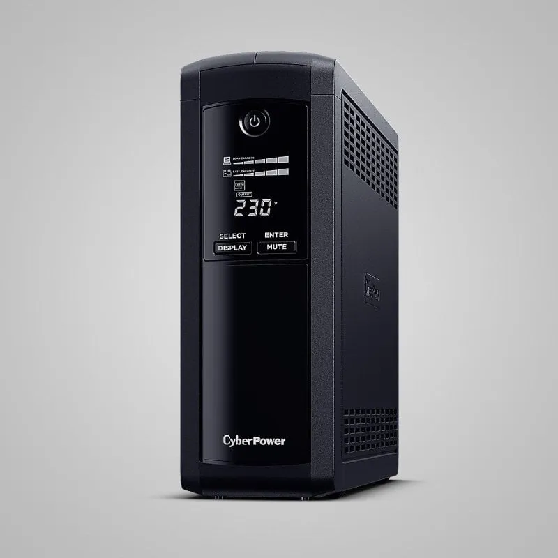 Sai CyberPower 1600VA Batteria Piombo Sigillata 11 Minuti LCD AVR Protezione Dati - immagine 1
