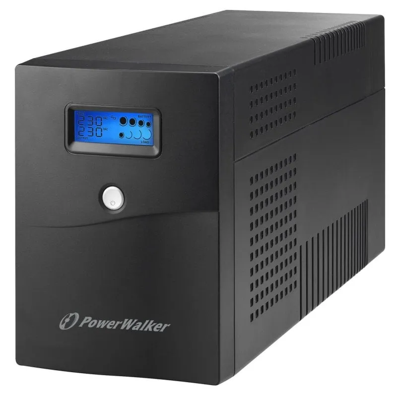 Sai PowerWalker 3000VA Batteria Piombo Acido Onda Sinusoidale Protezione LCD - immagine 1
