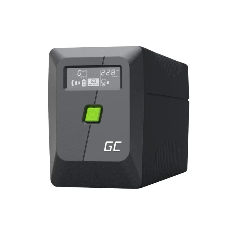 Sai Green Cell 850VA Batteria Piombo 9Ah AVR Torre 2 Prese USB - immagine 1