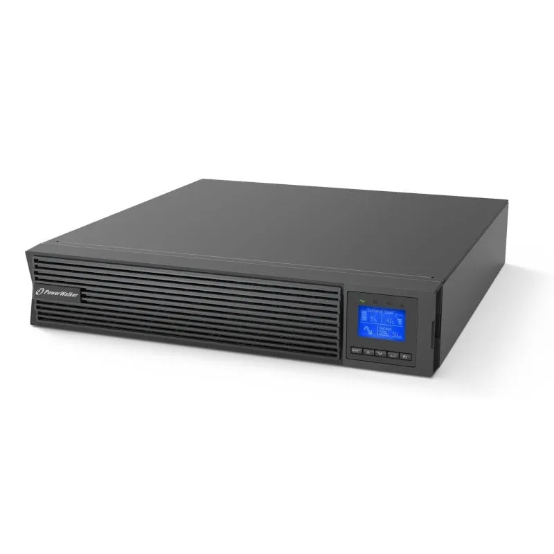 Sai PowerWalker 1kVA Batteria Piombo-Acido 3 Ore Onda Sinusoidale Pura LCD - immagine 1
