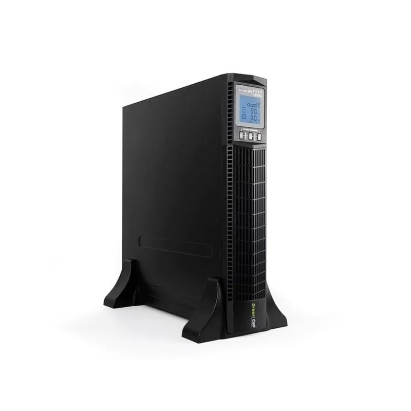 Sai Green Cell 1999VA Batteria 12V 9Ah Doppia Conversione 6 Uscite LCD - immagine 1