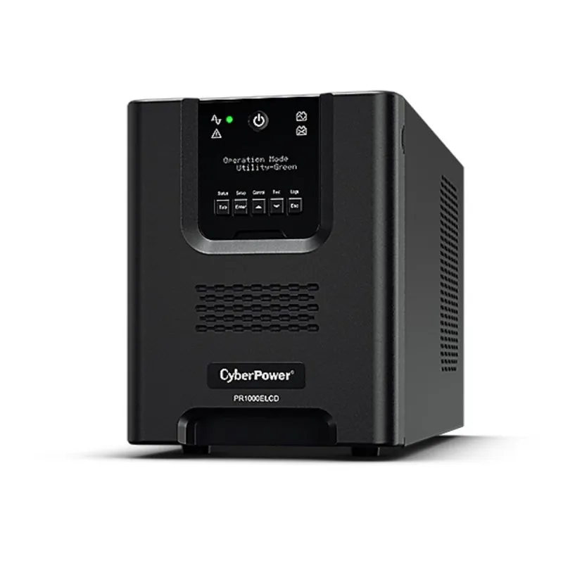 Sai CyberPower 1 kVA Batteria Piombo VRLA 16 Minuti Onda Sinusoidale LCD - immagine 1