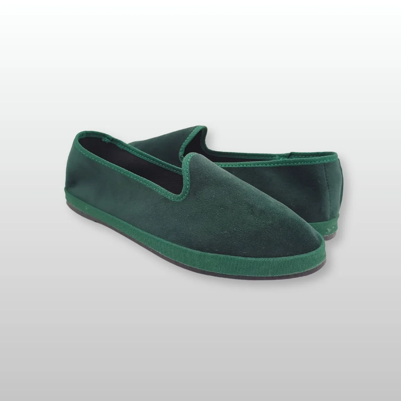 Giò Dreams Le Originali Friulane in Velluto Scarpe Fondo Carrarmato Ballerine Donna 100% Made in Italy (Verde Bottiglia, Sistema Taglie Calzature EU, Adulto, Donna, Numero, Media, 39) - immagine 2