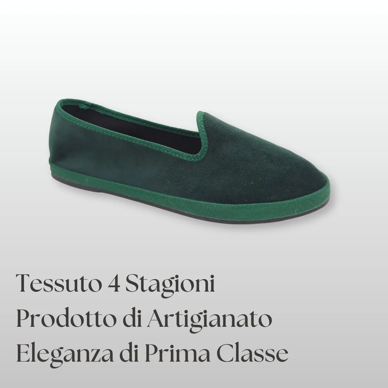 Giò Dreams Le Originali Friulane in Velluto Scarpe Fondo Carrarmato Ballerine Donna 100% Made in Italy (Verde Bottiglia, Sistema Taglie Calzature EU, Adulto, Donna, Numero, Media, 40) - immagine 4