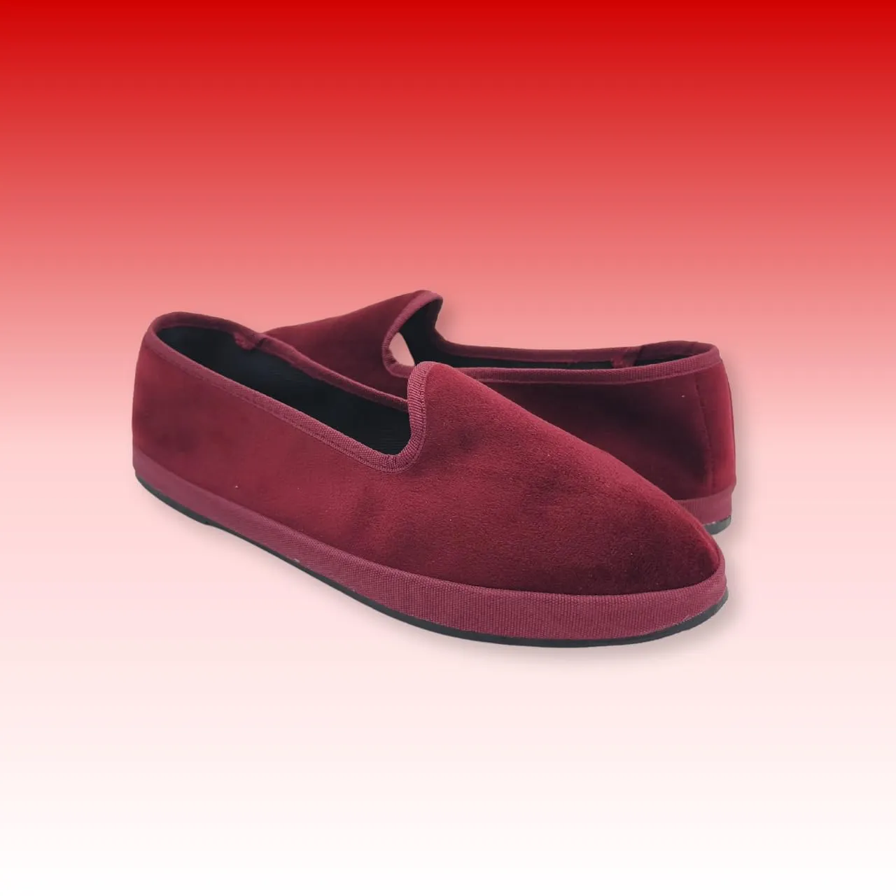 Giò Dreams Le Originali Friulane in Velluto Scarpe Fondo Carrarmato Ballerine Donna 100% Made in Italy (bordò, Sistema Taglie Calzature EU, Adulto, Donna, Numero, Media, 41) - immagine 2