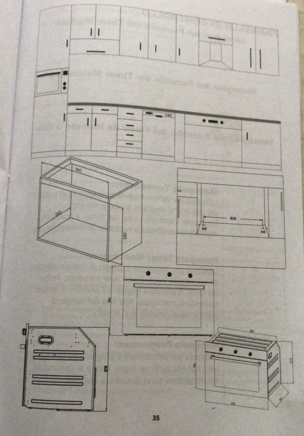 Forno Da Incasso Staylux 96 Lt 90cm Ventilato 4 Funzioni Nero A9-SF3 VETRO NERO - immagine 2