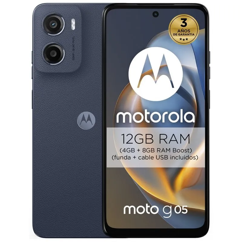Motorola Moto G05 4G 4GB 128GB 6.67" Blu - immagine 1