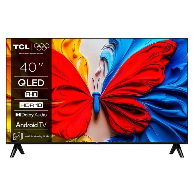 TV TCL QLED S59K 40" Full HD Smart TV Wi-Fi Metallo - immagine 1
