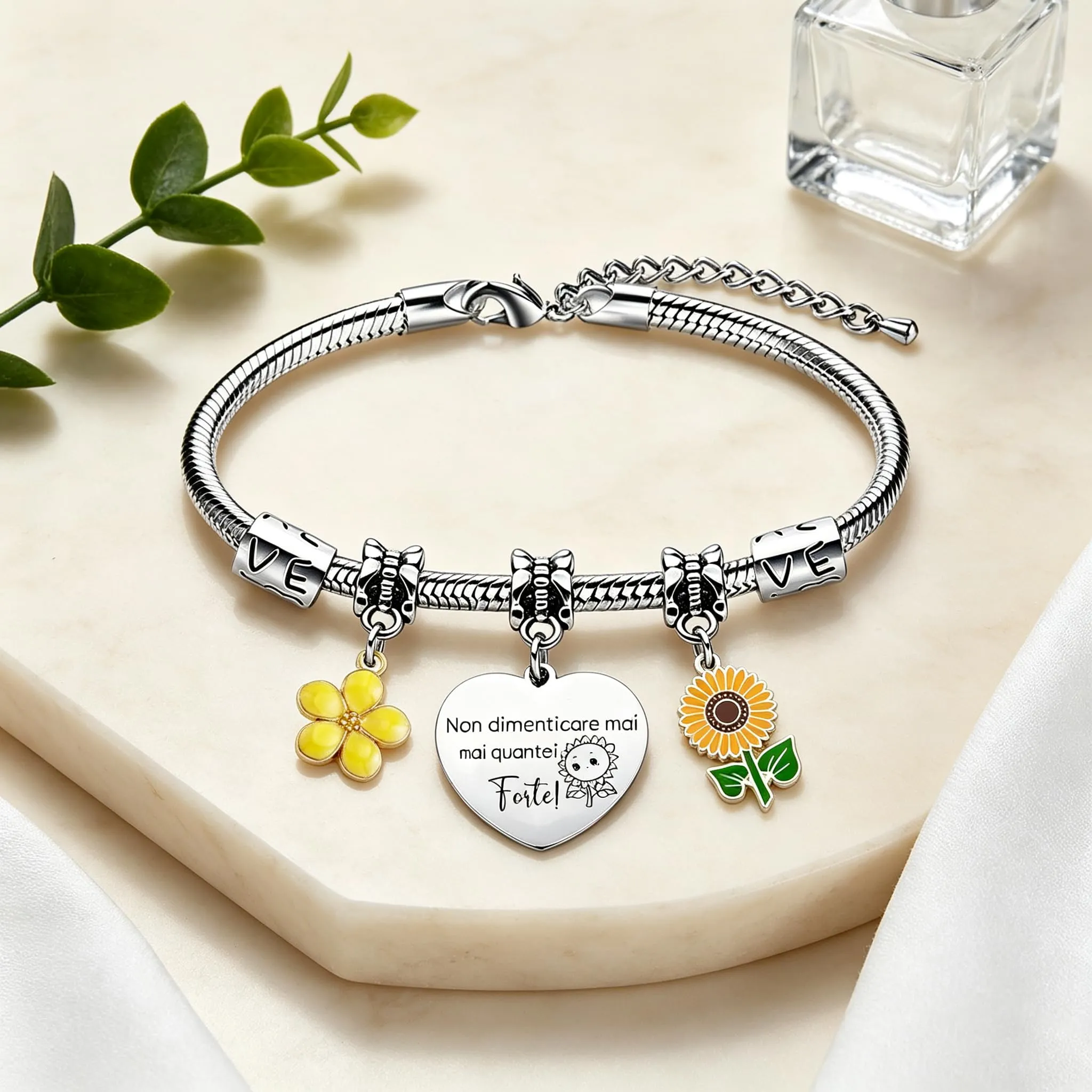 GUOYU Bracciale Amicizia Regali Per Ragazze Bracciali Per Migliore Amica Regalo di Laurea Regalis Natale Migliori Amiche Regali per la Moglie Fidanzata Sorella Compagno Classe Natale (7) - immagine 3