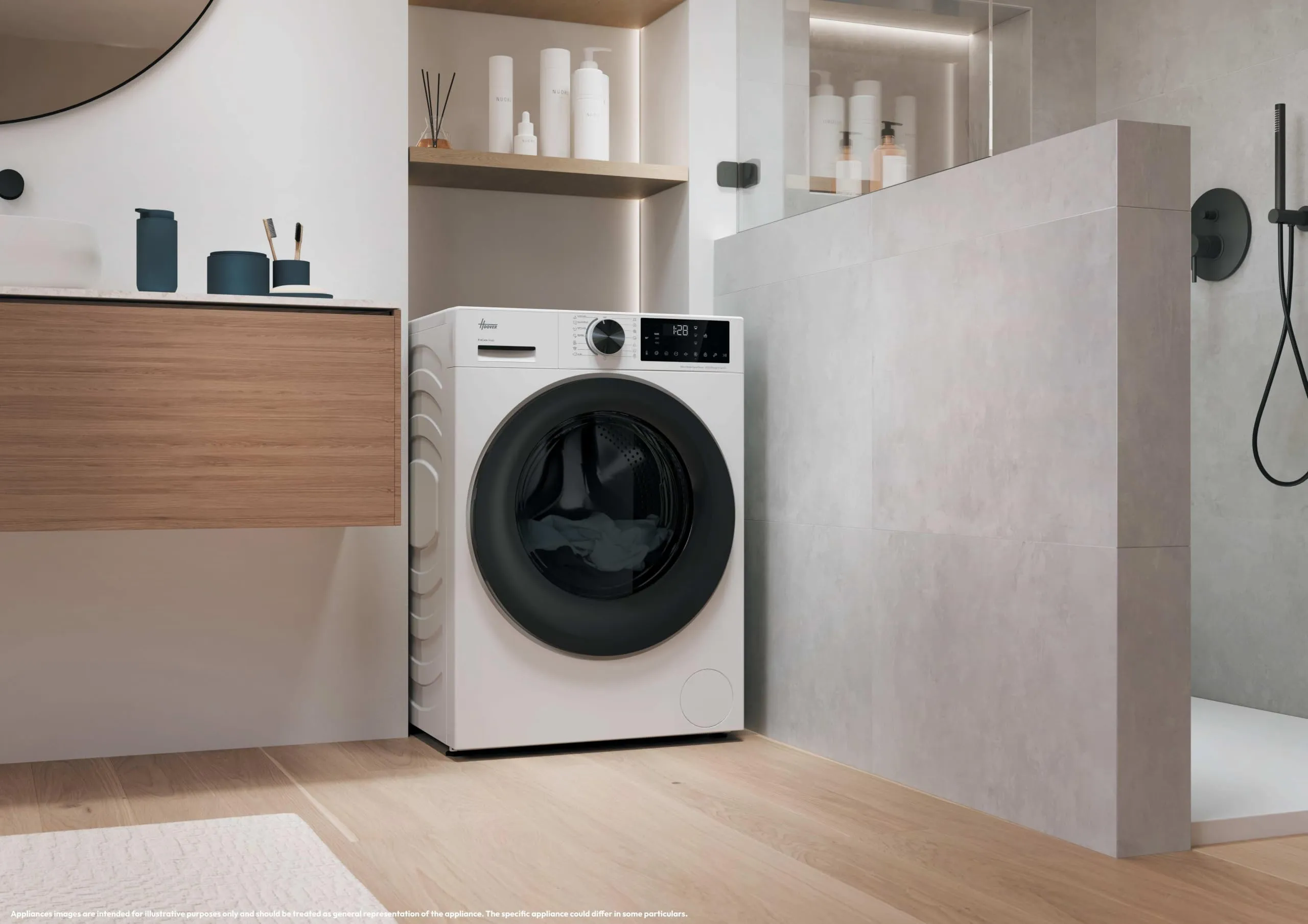 Hoover H-Care 300, Lavatrice a Carica Frontale, 9 kg - immagine 7