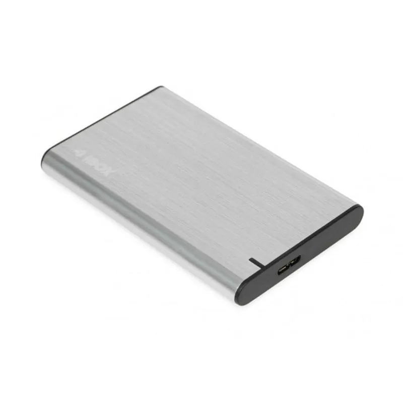 Box HDD SSD iBox HD-05 2.5" Alluminio Grigio USB 3.2 Gen 1 Micro-USB B - immagine 1