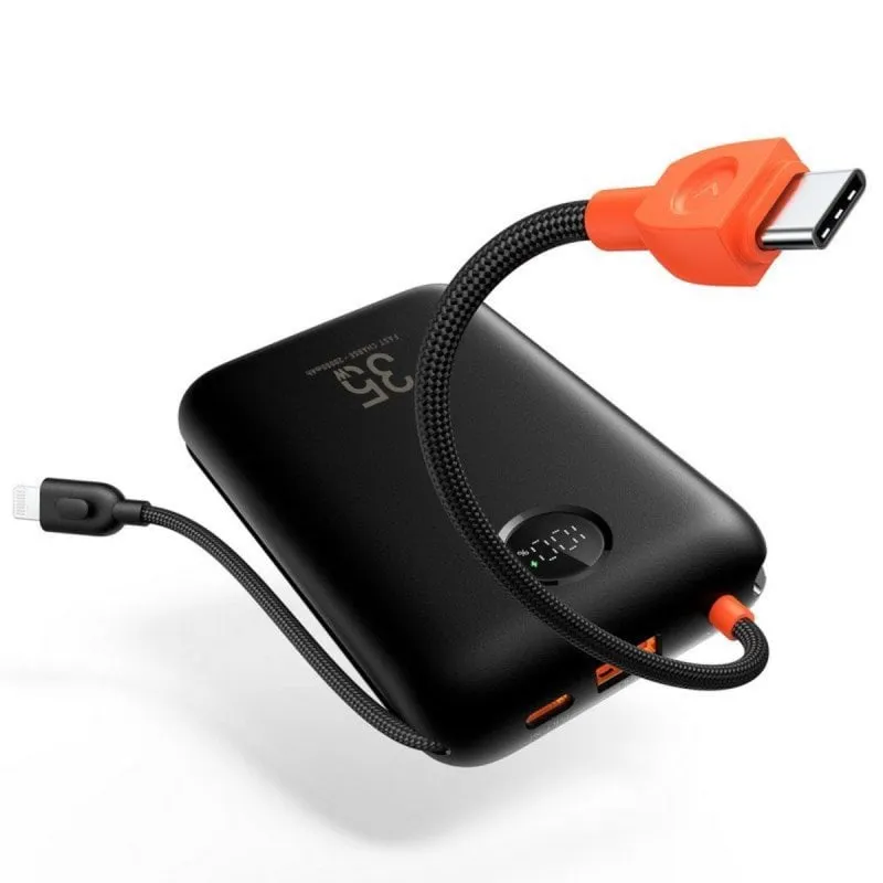Powerbank Veger 20000mAh 35W Carica Rapida Cavi Integrati LED - immagine 1