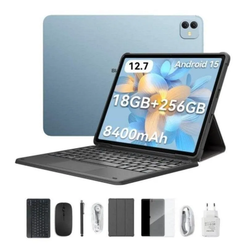 Tablet Blackview Link 8 WiFi 12,7" 6GB 256GB Blu con Teclado y Stylus Pen - immagine 1